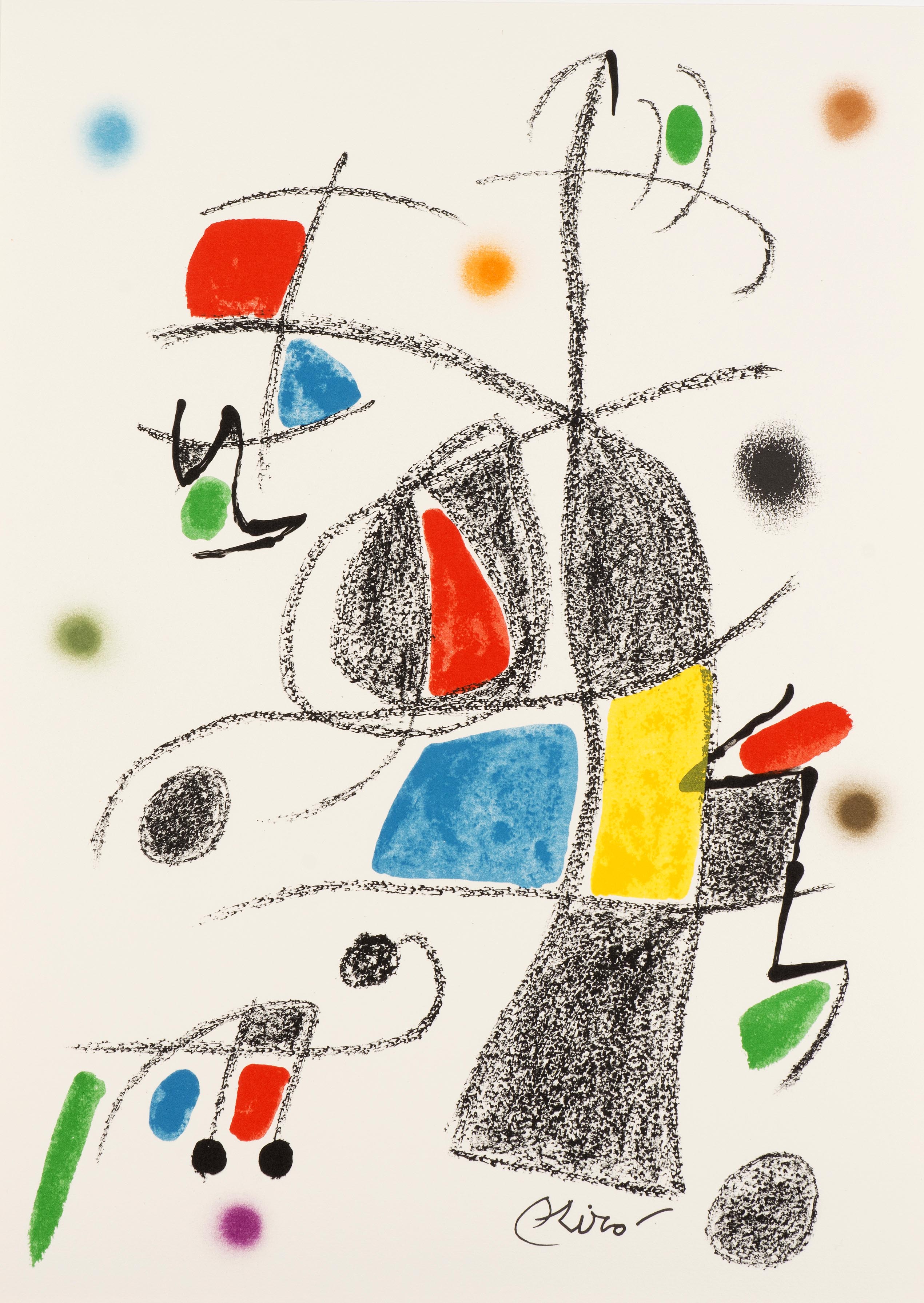 Joan MIRÓ - Maravillas con variaciones acrosticas, 1975, Original ...