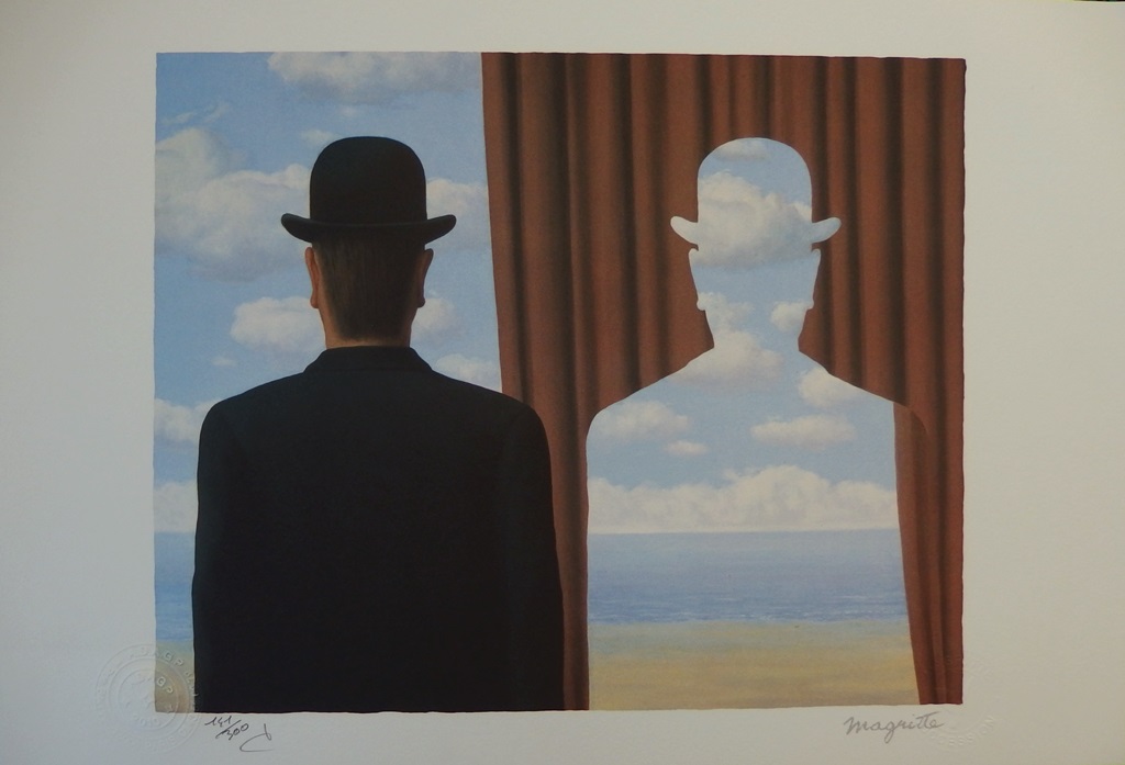 René MAGRITTE - Décalcomanie, Lithographie signée - Moderne Kunst ...