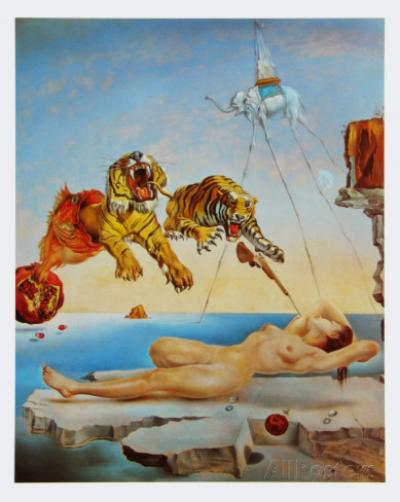 salvador dali tigre