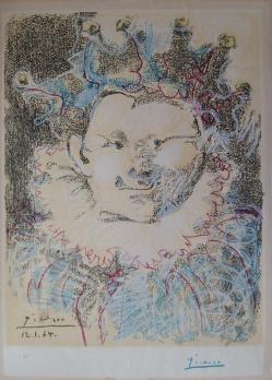 after) Pablo Picasso - After Pablo Picasso - Carnaval - Lithograph