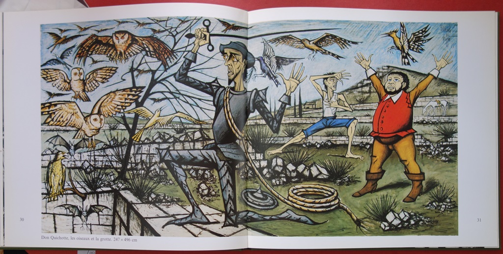 Résultat de recherche d'images pour "bernard buffet don quichotte et les oiseaux"