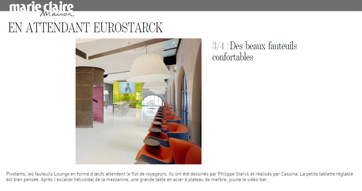 Philippe Starck Né En 1949 Fauteuil Eurostar 2002