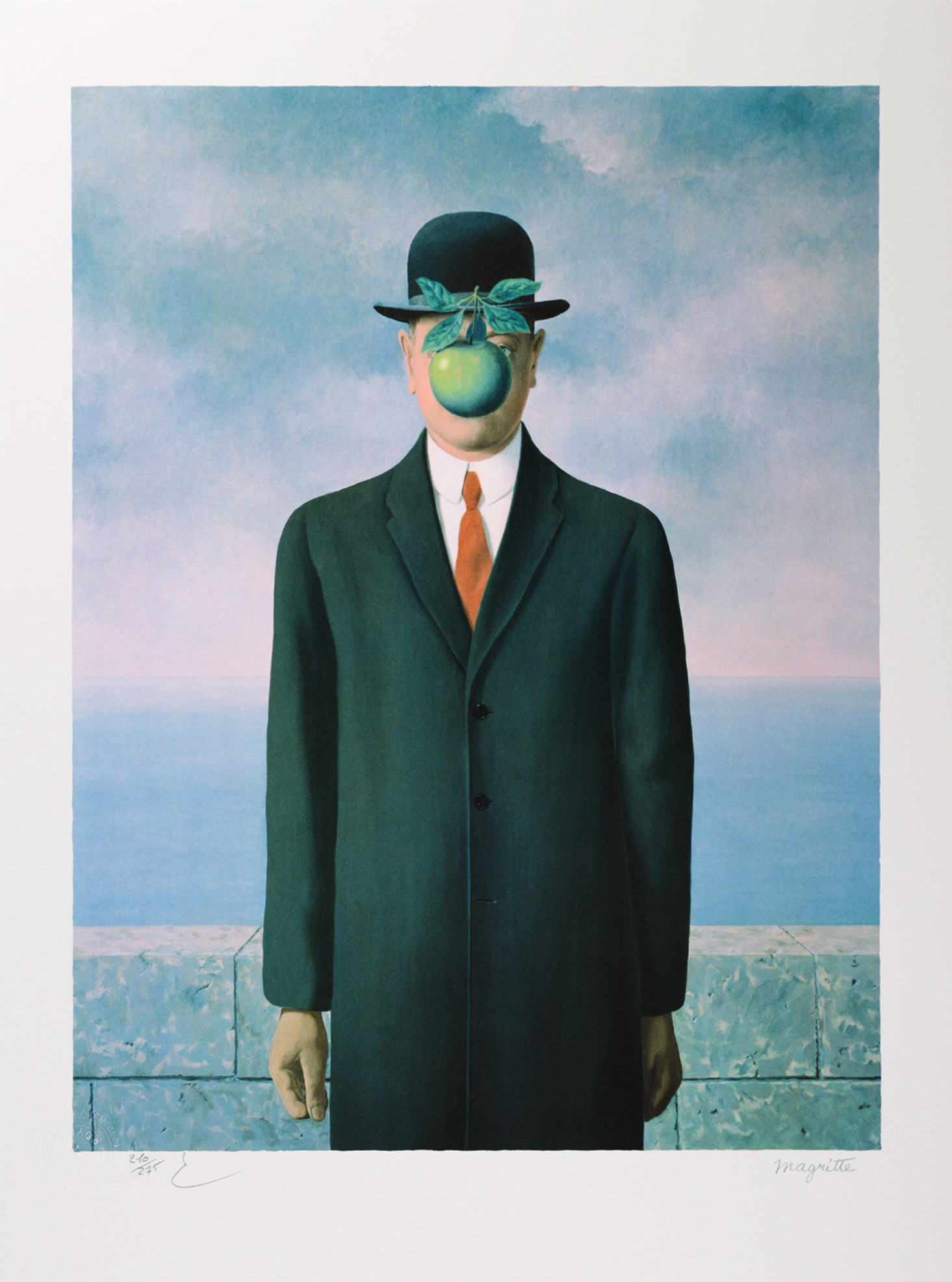 René Magritte 1898 1967 The Son Of Man Post War And Modern Art