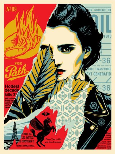 Obey sale print