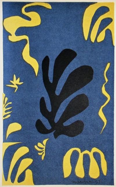 black and blue matisse