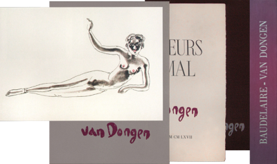 Kees van DONGEN - Les fleurs du mal - Edition originale signée à la main 2