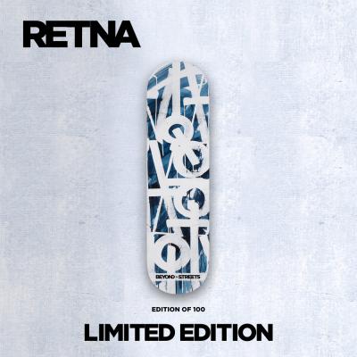 RETNA x Skatedeck - Skateboard in limited edition - Contemporary Art -  Plazzart