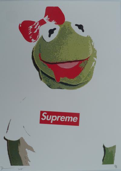 Death NYC - Kermit Supreme - Sérigraphie originale signée