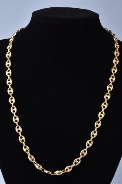 Collier en or maille 