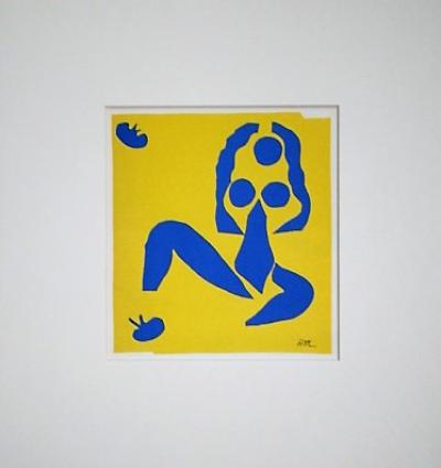 Henri Matisse D Apres La Grenouille 1961 Lithographie En Couleurs Art Moderne Plazzart