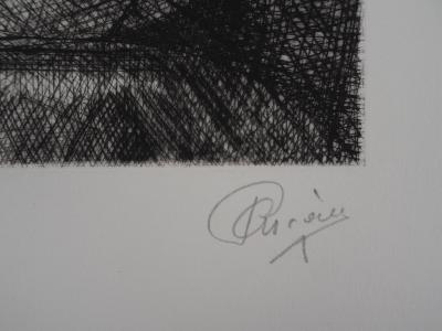 Rabera DAIRI : L’oeil noir - Gravure Originale Signée 2