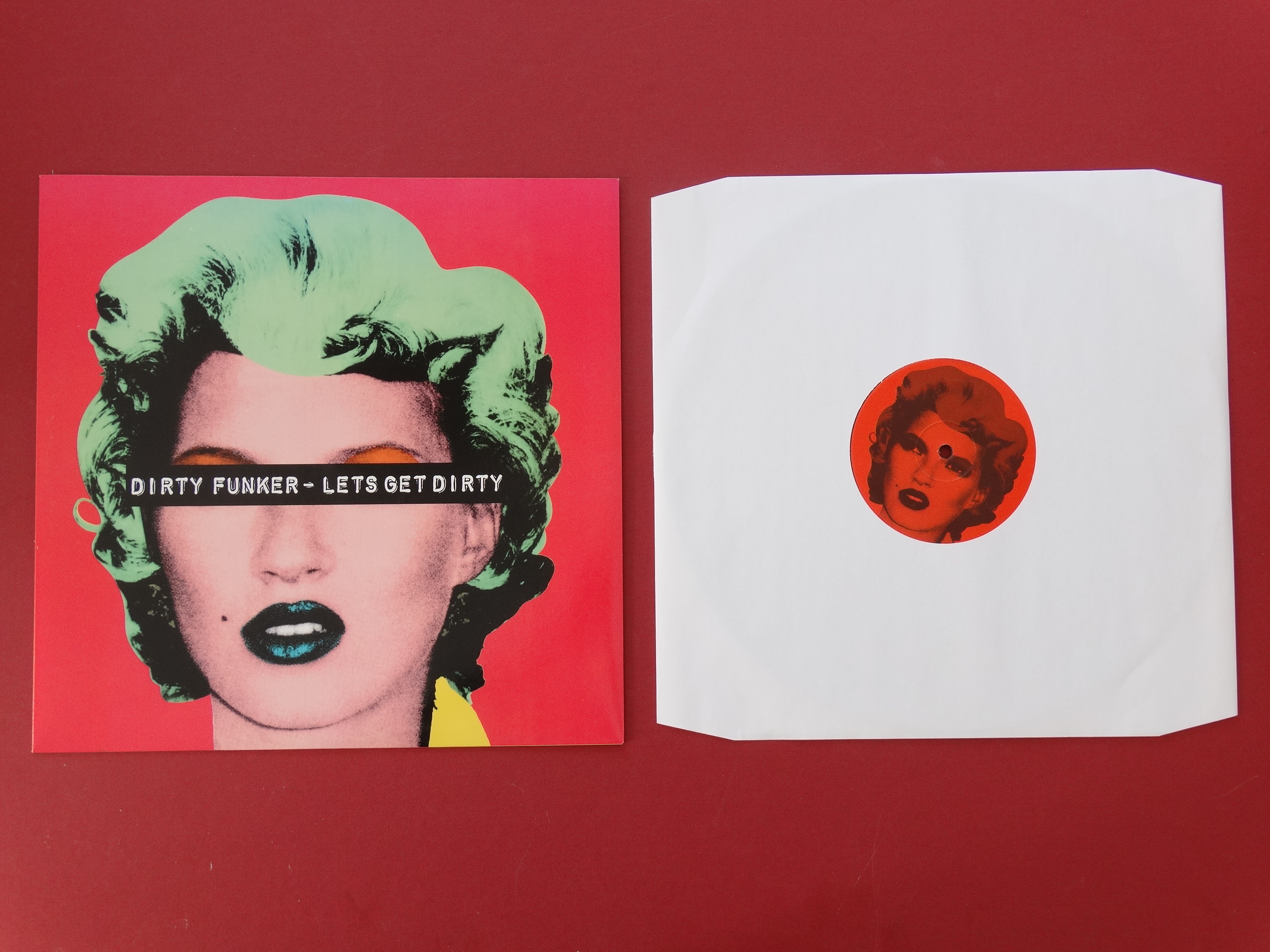 Banksy x Dirty Funker - Let's Get Dirty (Kate Moss) - Record & Vinyl