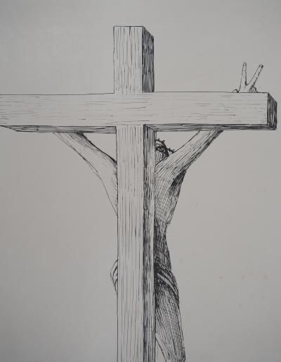 CARDON : Christ - Lithographie Originale Signée 2