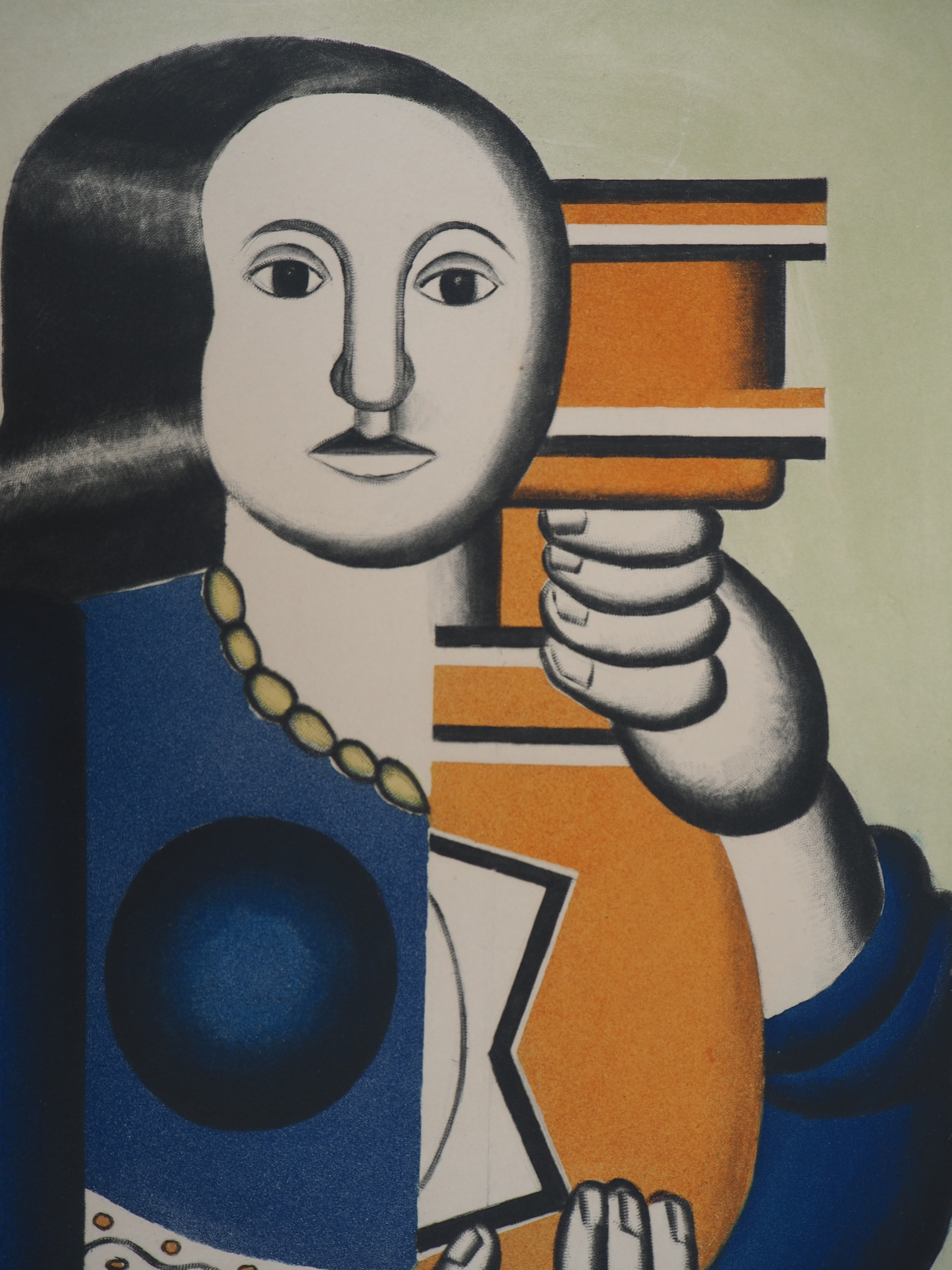 Fernand LÉGER (after)- Woman with jug, circa 1950, engraving with ...