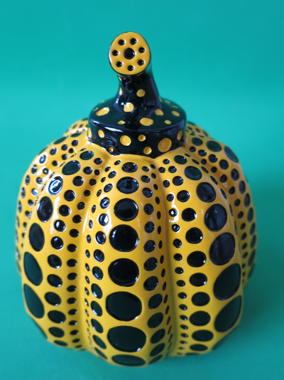 Yayoi Kusama (after) - Dots Obsession (Pumpkin Yellow) - Sculpture -  Contemporary Art - Plazzart