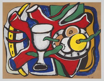 Fernand LÉGER - Nature morte aux pommes - Lithographie signée 2