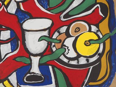 Fernand LÉGER - Nature morte aux pommes - Lithographie signée 2