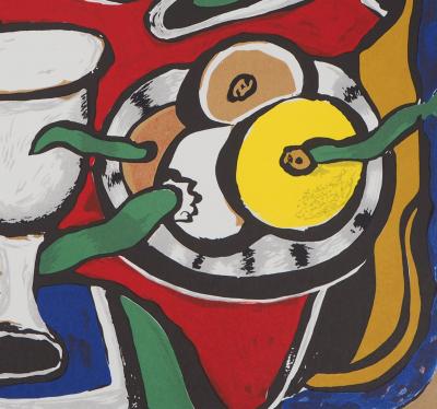 Fernand LÉGER - Nature morte aux pommes - Lithographie signée 2