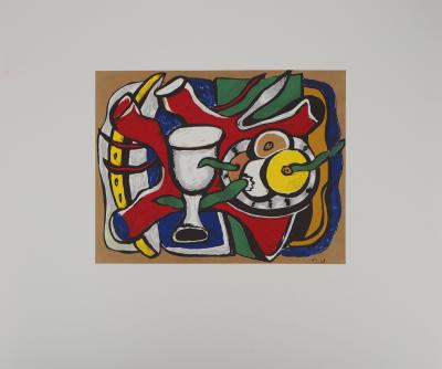 Fernand LÉGER - Nature morte aux pommes - Lithographie signée 2