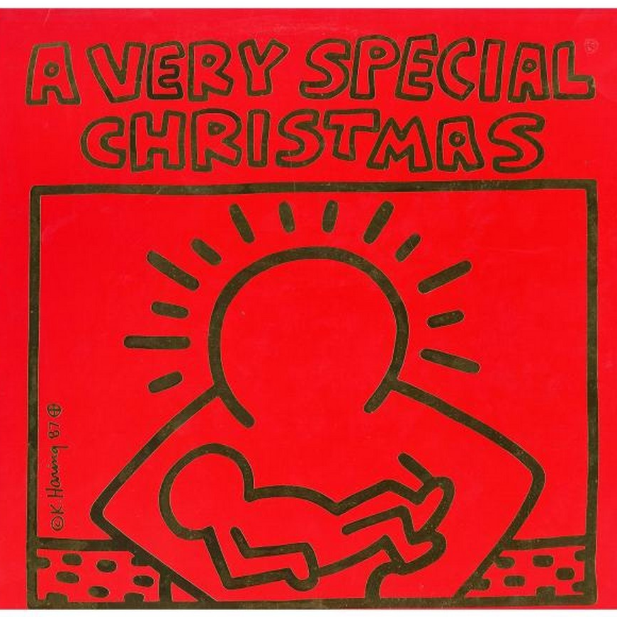 Keith HARING (after) - A Very Special Christmas, 1987- Offset print on ...