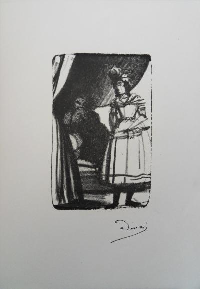 André DERAIN : L’homme de l’ombre - Lithographie originale signée 2