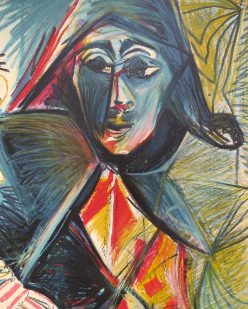 Pablo Picasso - Affiche lithographique originale - Musée Dynamique