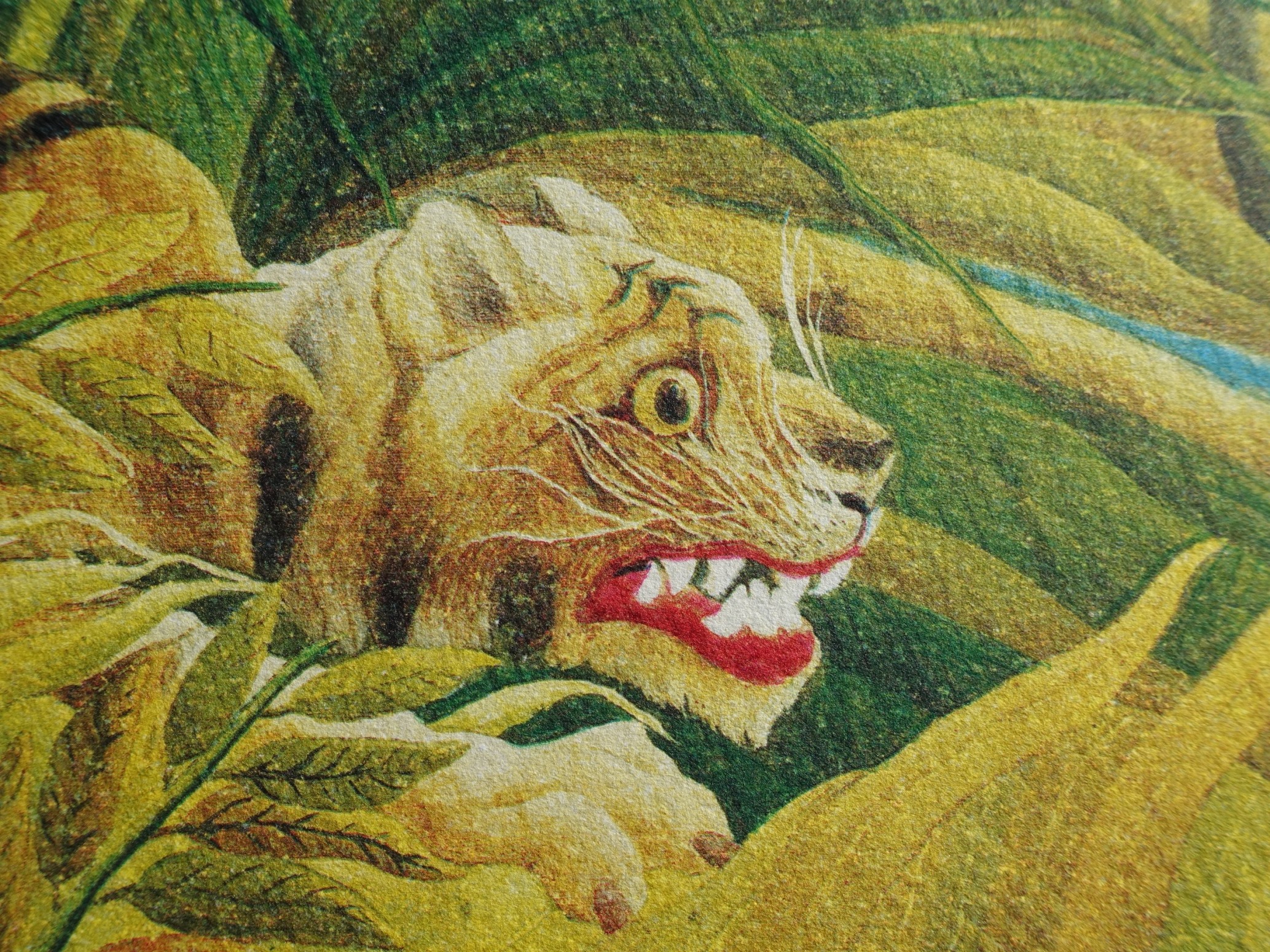 Le Douanier ROUSSEAU (nachher) - Surprised (the tiger) - Signierte ...