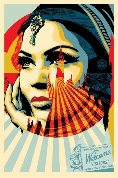 大感謝セール】 obey American shepard graffiti fairey STARWARS