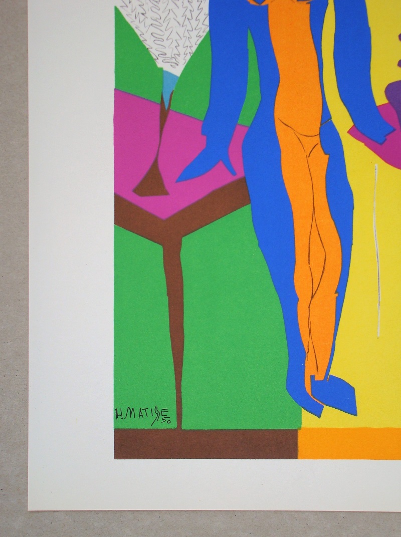 Henri MATISSE (d'après) Zulma, 1958 Lithographie