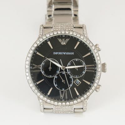 Original Emporio Armani Men's Diamond Watch - Jewellery & Watches - Plazzart