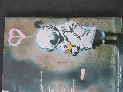 Banksy (after) - Banksy Danger Mouse From Man To Mouse, 2007 - Offset vinyl  print - Street Art - Plazzart