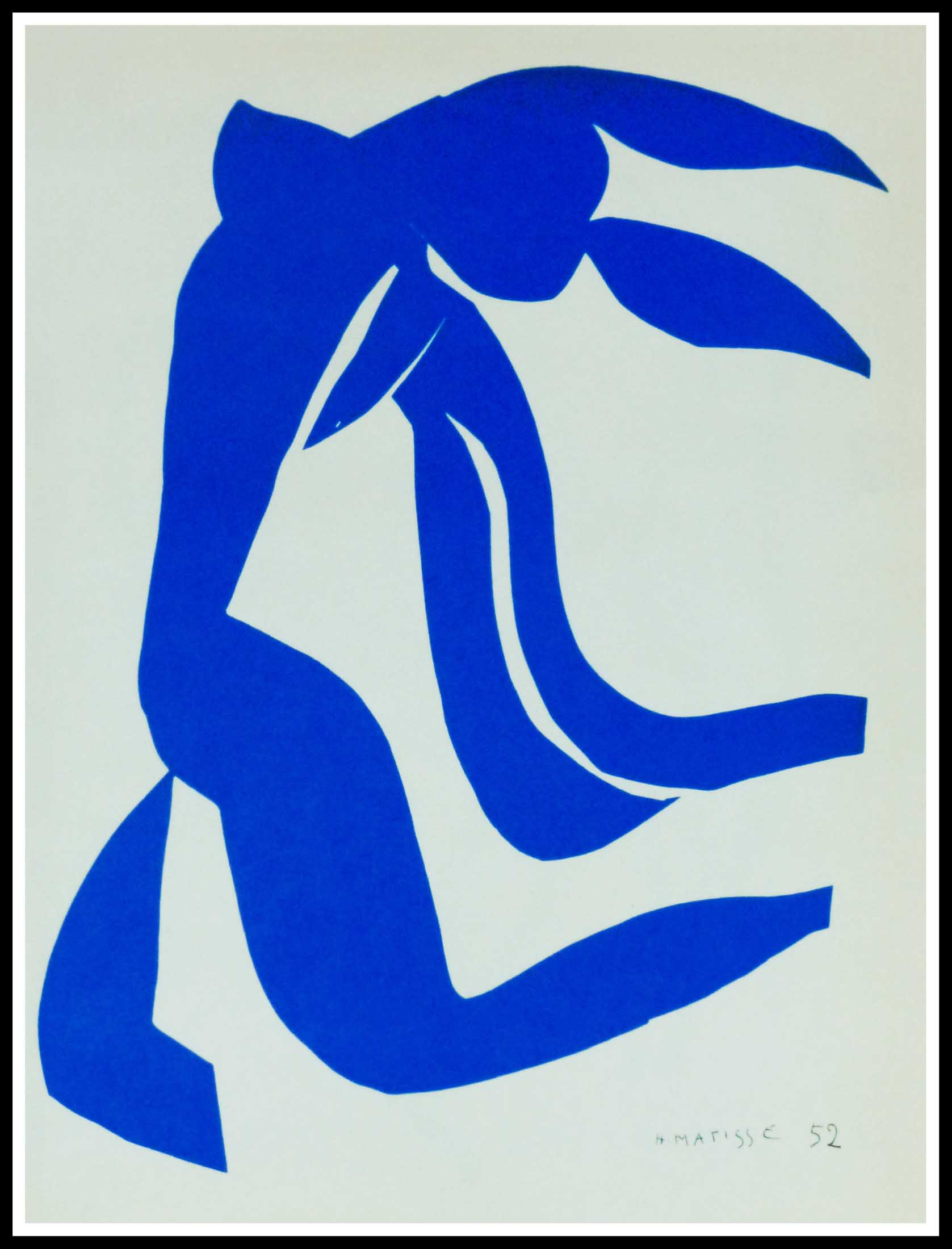 Henri MATISSE (d’après) - La chevelure, 1958 - Lithographie | Barnebys