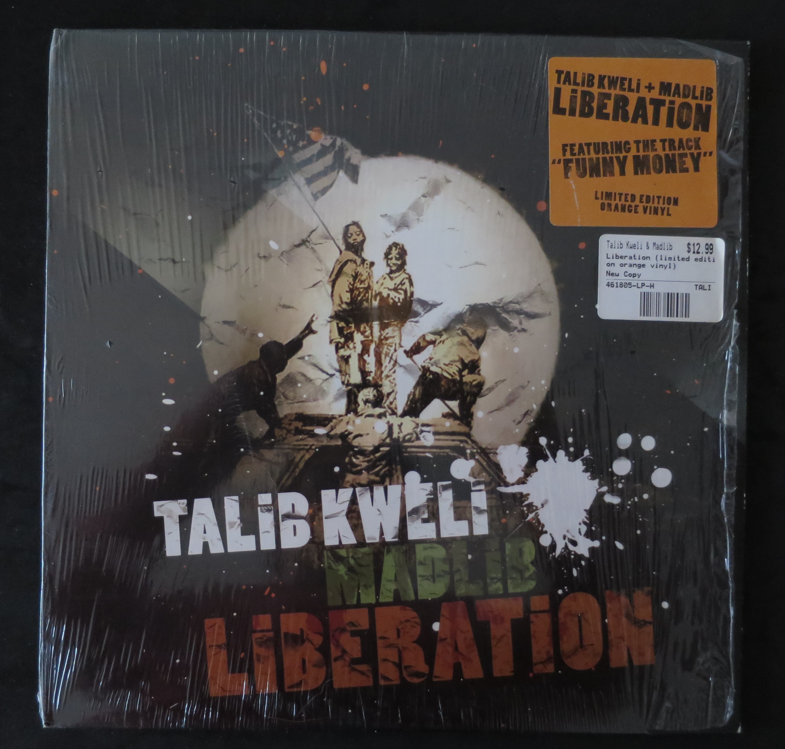 Banksy (after) -Talib Kweli & Madlib - Liberation (Orange), 2007