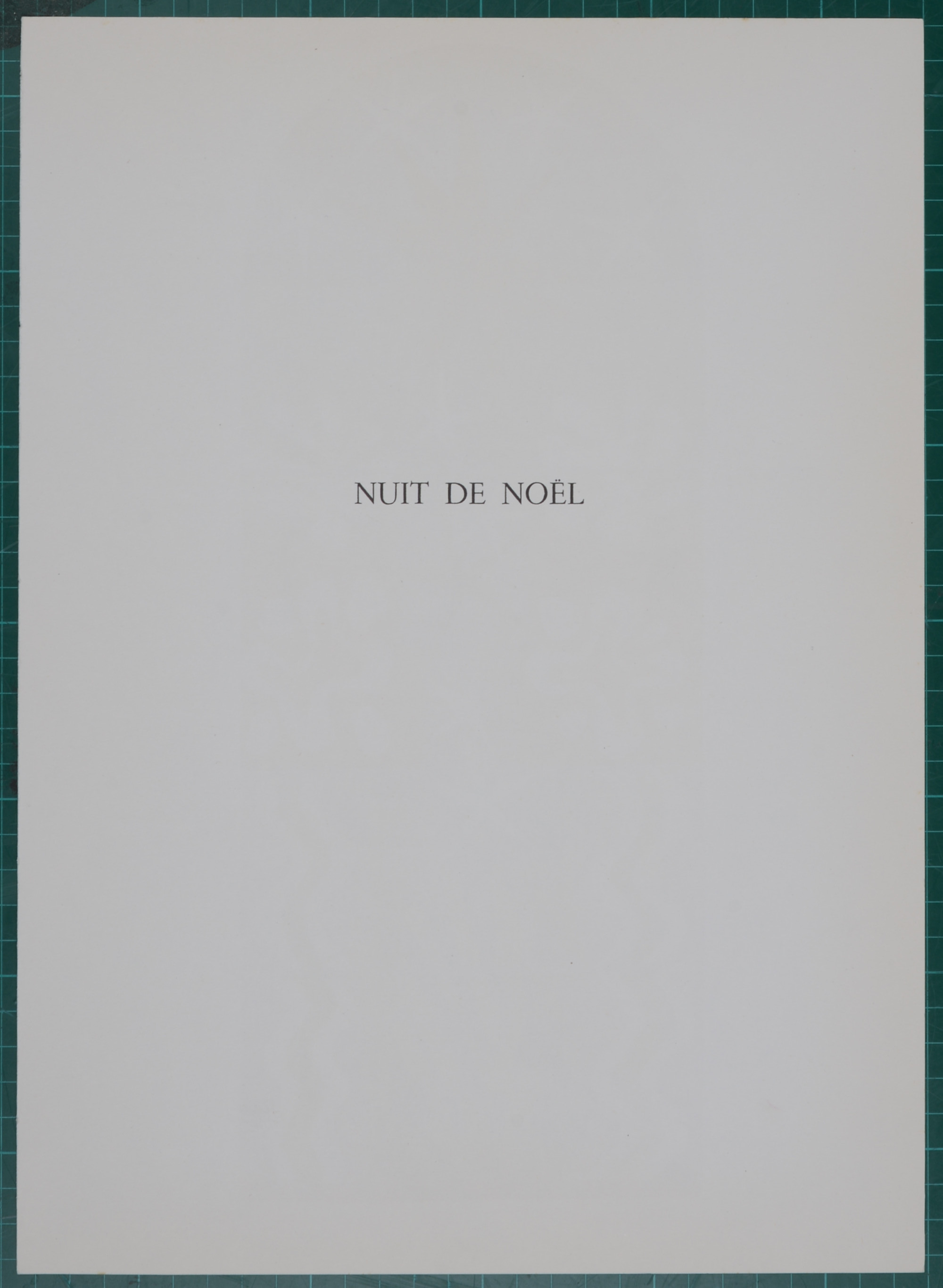 Henri Matisse (after) - Nuit De Noël, 1952 (1958) - Lithograph 