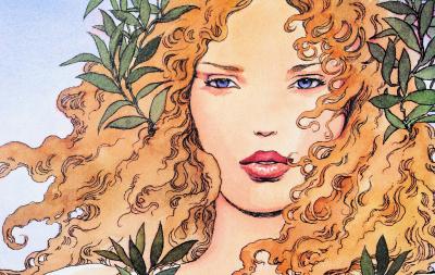 Milo MANARA: The the priestess - Handsigned print - Comics - Plazzart