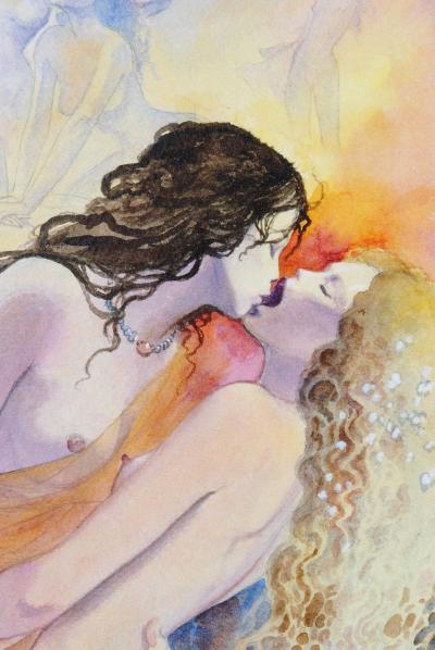 Milo MANARA: Le fantasme - Stampa firmata a matita - Fumetti - Plazzart