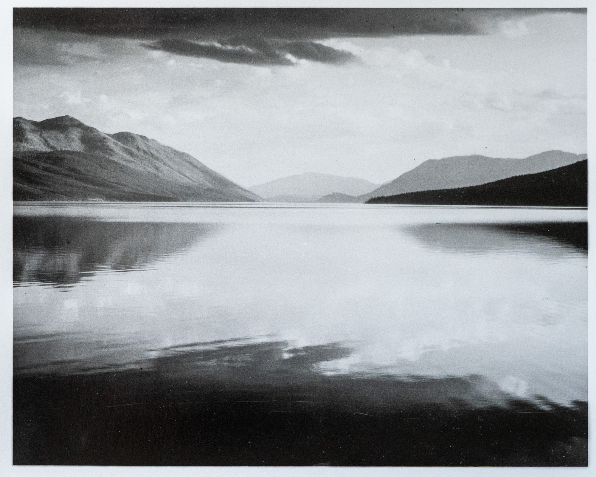 Ansel ADAMS - Evening, McDonald Lake, Glacier National Park, 1941 ...