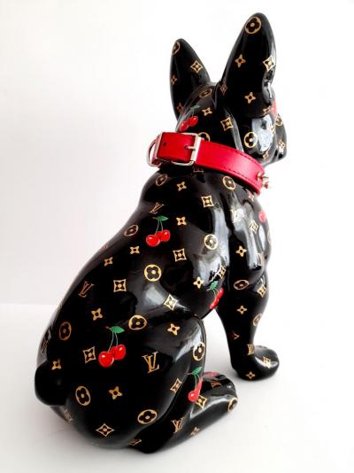 Patrick KONRAD - Louis Vuitton Bulldog - Sculpture - Revelations - Plazzart