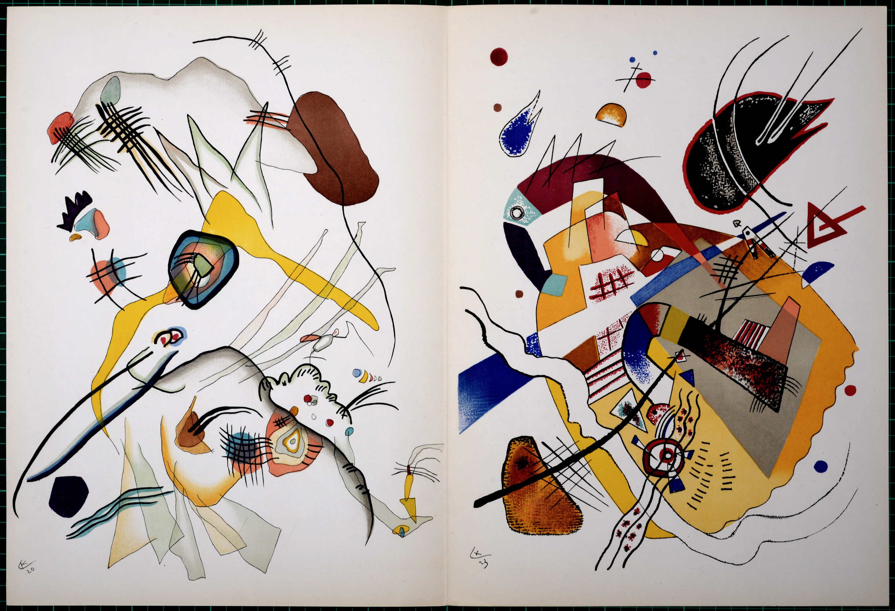 Vasilij Kandinsky - Opposing Accords - ART+PLUS vendita stampe su