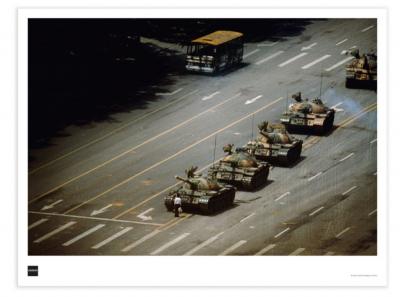 Stuart FRANKLIN - The Tank Man Tiananmen Square, Beijing, 1989 - Poster ...