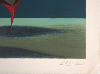 Félix LABISSE : Artifiction - Lithographie originale signée 2