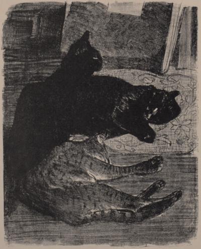 Tableau peinture au numéro pour enfant César le chat - La Poste