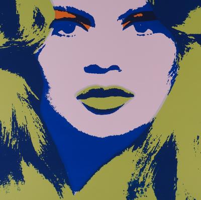 Andy WARHOL (after) - Brigitte Bardot in pink - silkscreen, Sunday