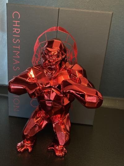 Richard ORLINSKI - Kong Christmas (Red Edition), 2021 - Sculpture