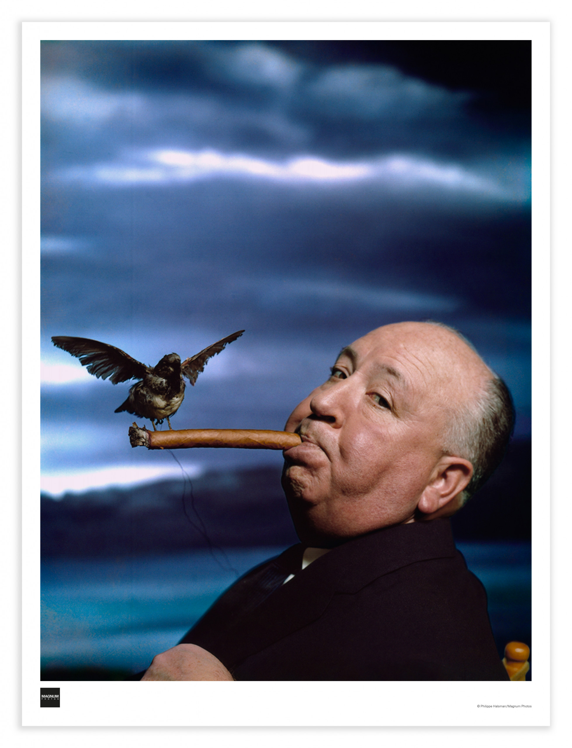 Philippe Halsman Alfred Hitchcock 1962 Affiche Photographie Plazzart