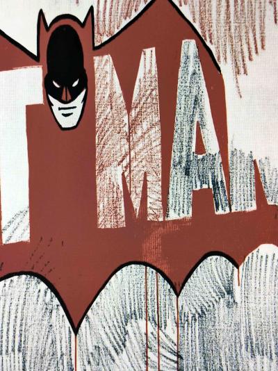 Andy WARHOL (after) - Batman - Granolithography - Contemporary Art -  Plazzart
