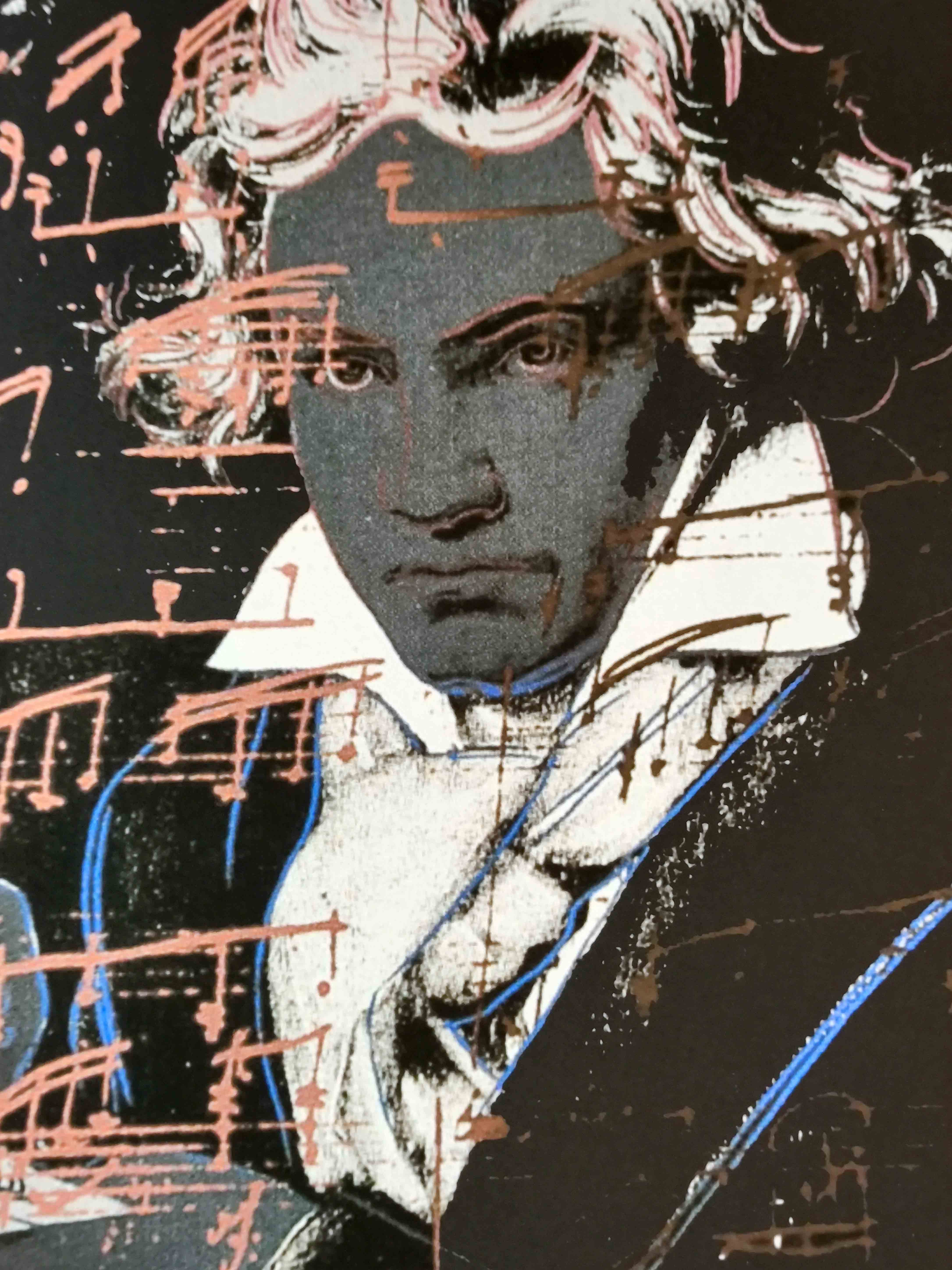 Andy WARHOL (after) - Ludwig Van Beethoven - Granolithography ...