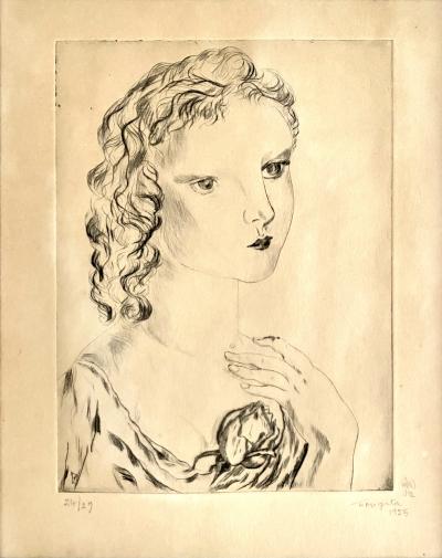 Portrait Crayon Papier, Dessin par Sylvie Rose