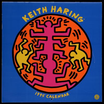 Keith HARING - 1995 Calendar (Ephemera) - Offset calendar on paper