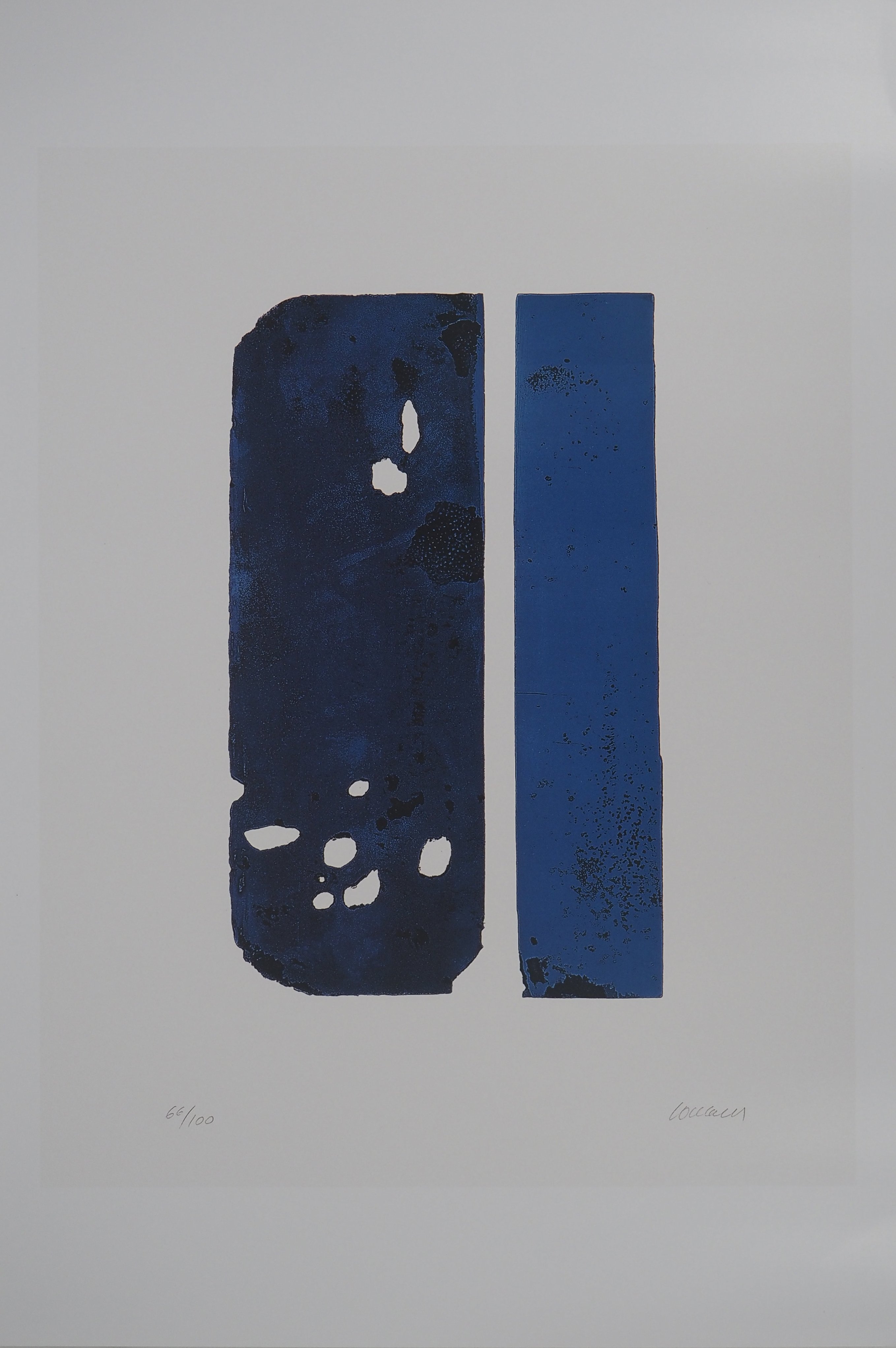 Pierre SOULAGES (d'après) - Eau forte XXX - Affiche originale Musée ...